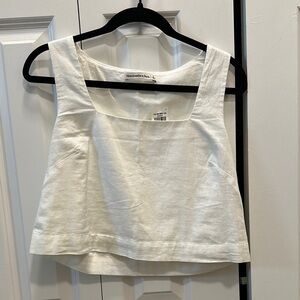 Abercrombie & Fitch Women's White Tank Top